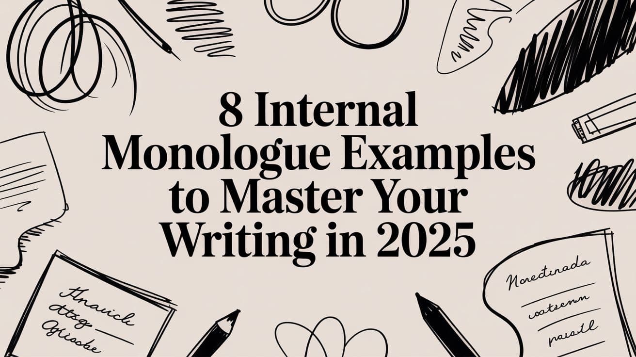 8 exemples de monologue intérieur pour sublimer votre écriture en 2025