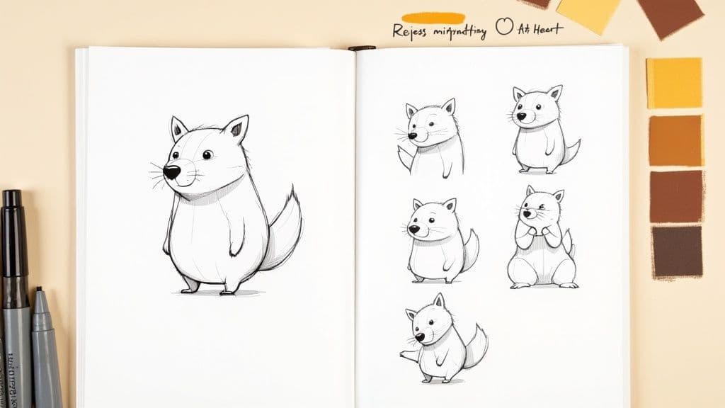 Comment créer un personnage de dessin animé en 5 étapes simples