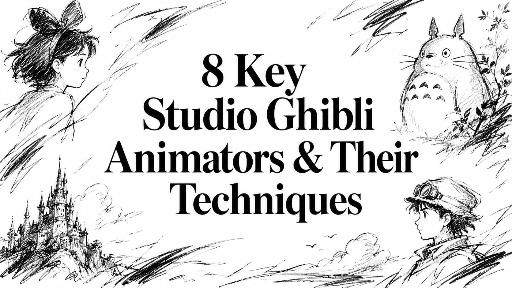 8 Key Studio Ghibli Animators & Their Techniques