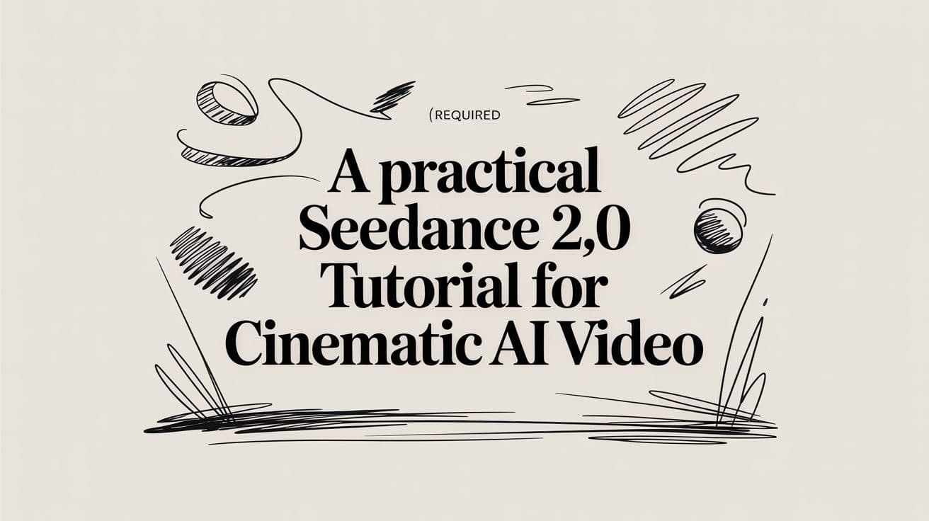 実践的なSeedance 2.0チュートリアル:シネマティックAI動画制作ガイド