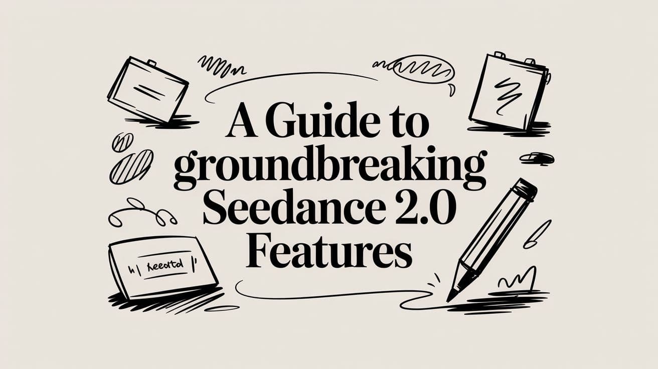 Guía de las innovadoras funciones de Seedance 2.0