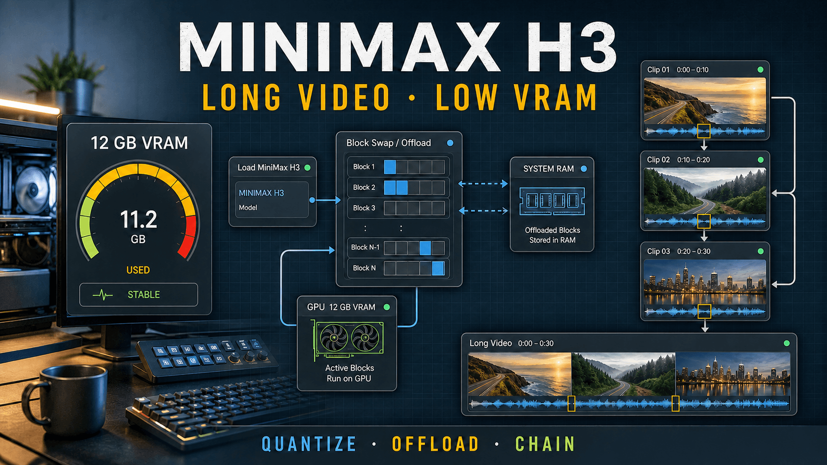 MiniMax H3 Long Video Workflow on Low VRAM: The 2026 Local Guide