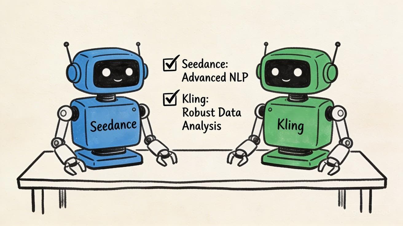 Seedance vs Kling AI: 2026년 최고의 AI 비디오 생성기는?