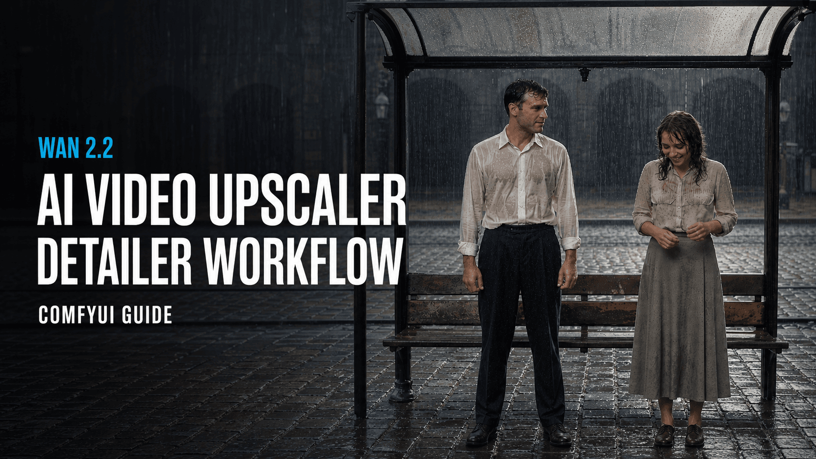Wan 2.2 AI Video Upscaler Detailer Workflow: ComfyUI Guide