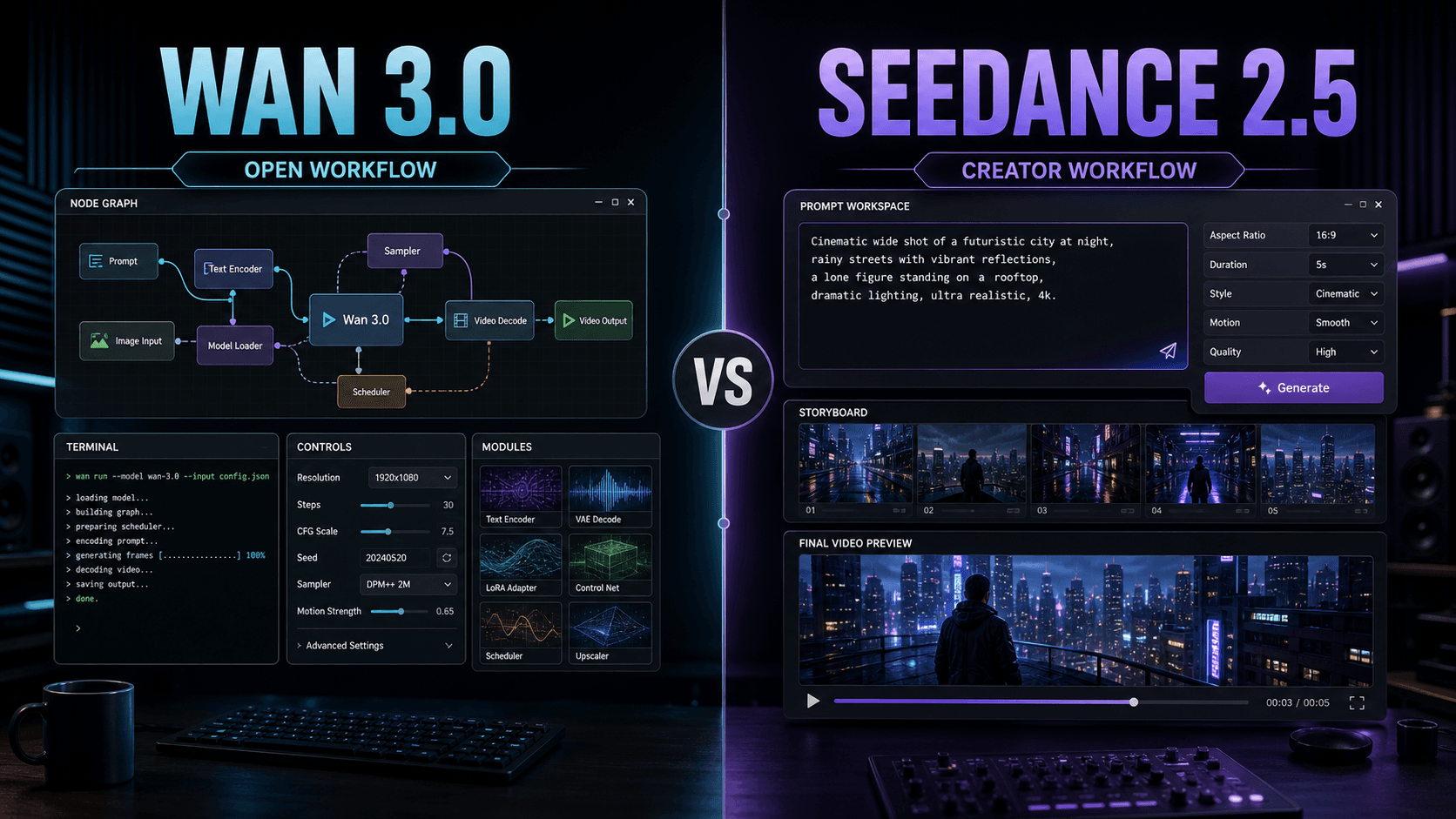 Wan 3.0 vs Seedance 2.5: Which AI Video Model Wins in 2026?