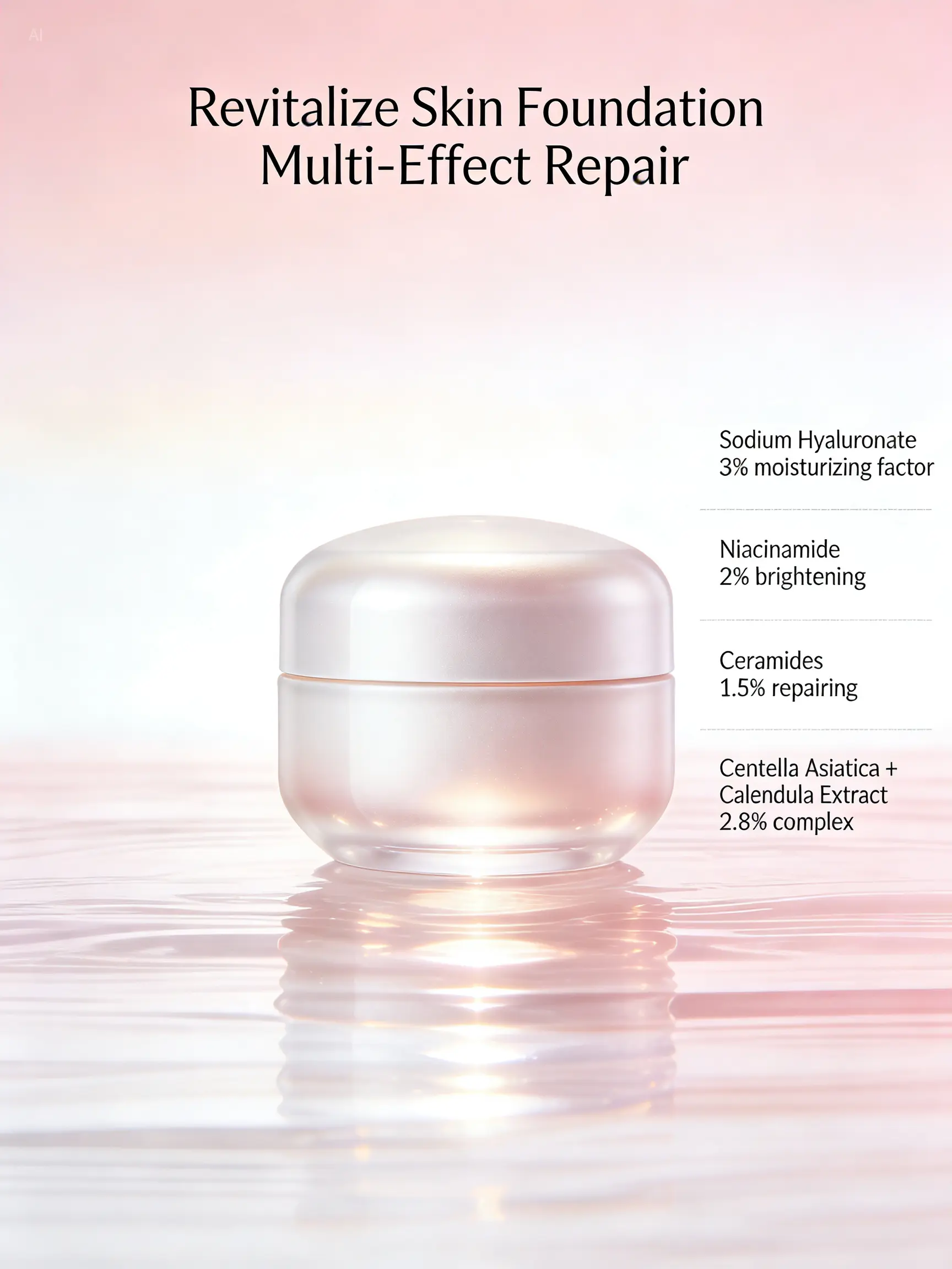 Beauty product KV design